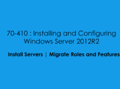 Migrate Roles from Previous Version of Windows Server
