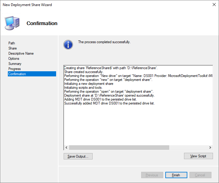 Microsoft deployment Toolkit. MDT. New share Wizard. Установка WSUS через MDT.