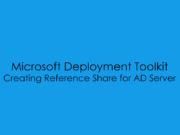 Creating Reference Share for AD Server