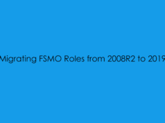 Migrating FSMO Roles from 2008R2 to 2019