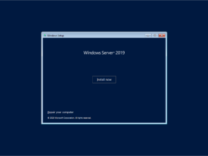 Deploying Windows Server 2019 Standard - Desktop Experience - HypervLAB