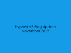 HypervLAB Blog Update